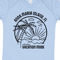 thumbnail image 4 of Inktastic Summer Vacation Mode Anna Maria Island Florida Boys or Girls Baby Bodysuit, 4 of 5