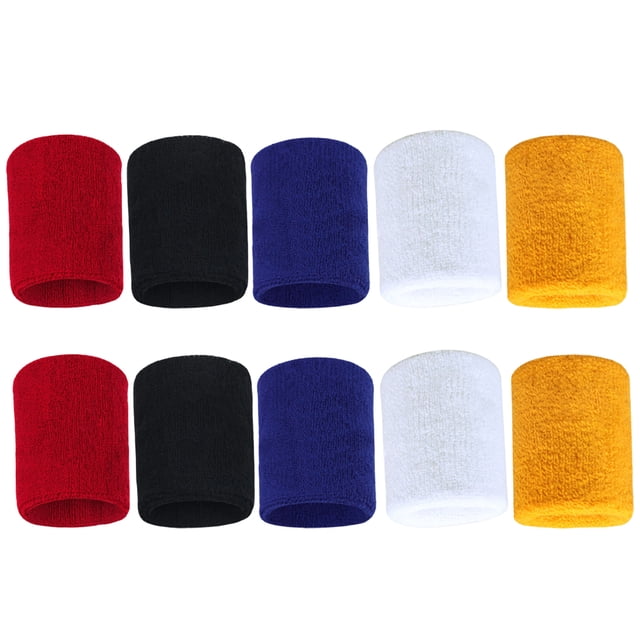 Shisuyan Comfortable Wrist Bands Wrist Protectors Breathable 10Pcs 9X7.5CM