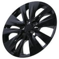 thumbnail image 3 of (4 Pack)16" Hubcaps Wheel Rims Cover for 2020-2025 Nissan Sentra Compatible with Steel Wheels Snap on Installation ABS+PC Material(16-inch,Black Lacquer), 3 of 13