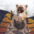 thumbnail image 3 of Yiaed Pug dog Yoga Print Dog Blankets-Cat Blanket Washable for Couch Protection,Puppy Blanket, Soft Plush Reversible Throw Furniture Protector-Medium, 3 of 8