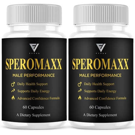 (2 Pack) Speromaxx Performance Pills, SperroMax Advanced Energy (120 Capsules)