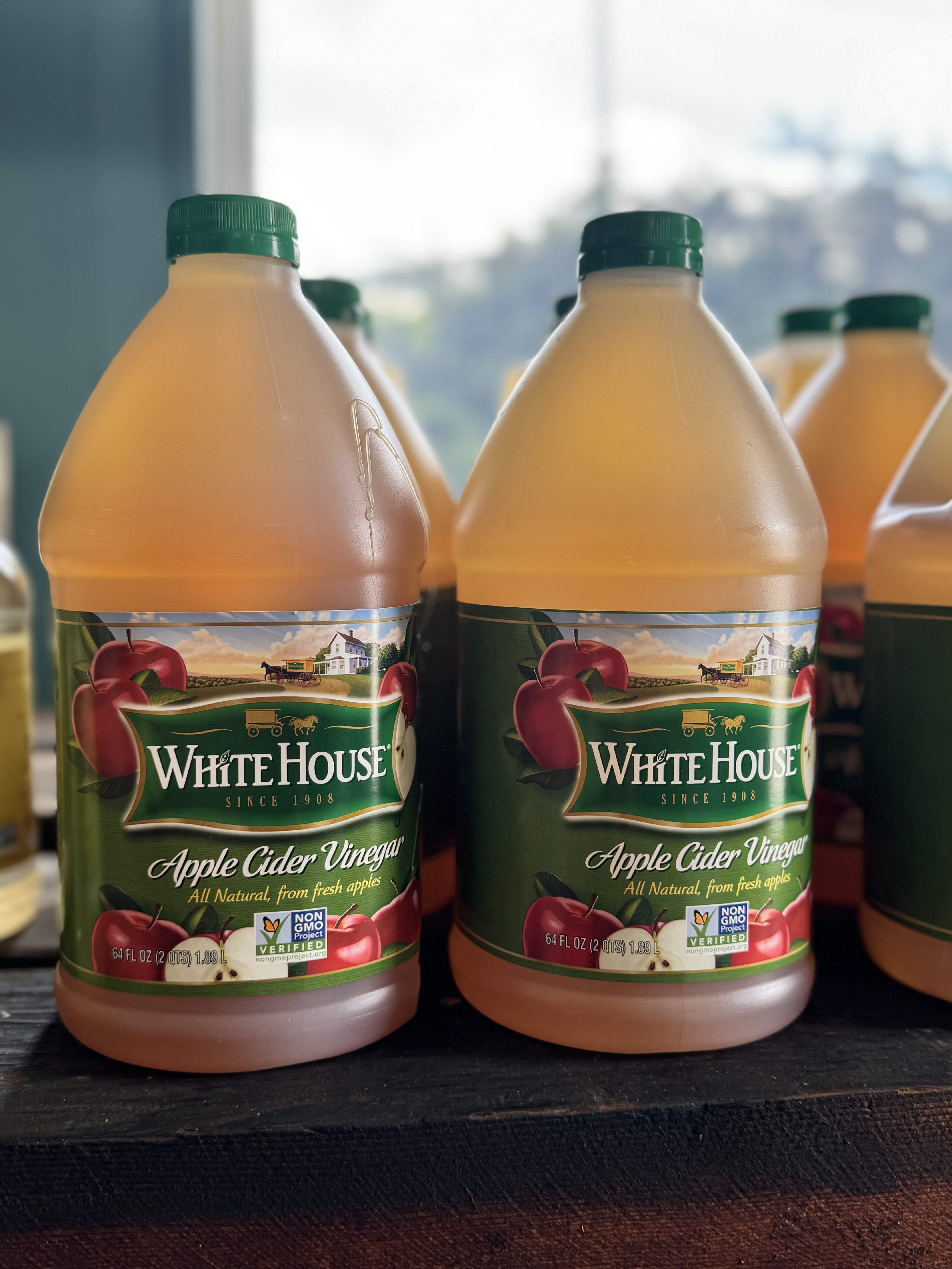 White House All Natural Filtered Apple Cider Vinegar, 64 fl oz