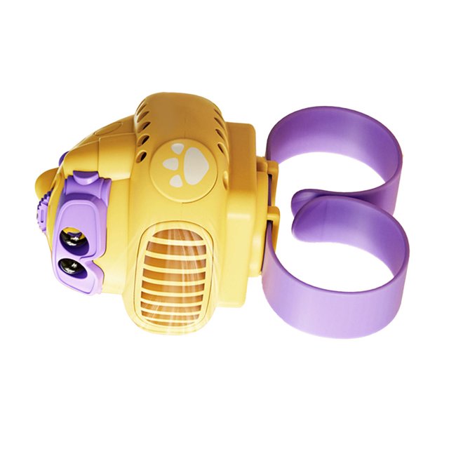 Ventilador de muñeca Jadeshay Proyección de dinosaurio Estética elegante