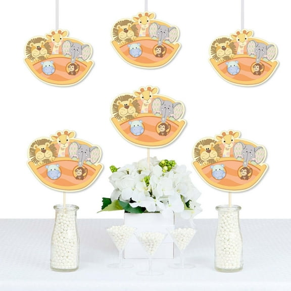 Big Dot of Happiness Noah's Ark - Decorations DIY Baby Shower Party Essentials - Set of 20
