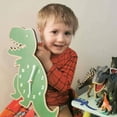 thumbnail image 4 of Clock Dinosaur Wall Clock for Office Living Room Home Decor, 4 of 5