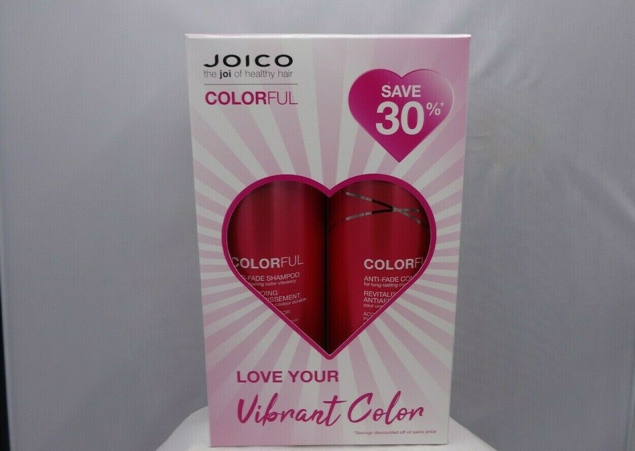 Joico ColorFul Anti Fade Shampoo and Conditioner 33.8 oz duo