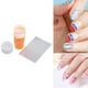 thumbnail image 1 of Juego de de uñas transparente, cabeza de estampadora de arte de uñas para manicura, uñas DIY naranja Colcomx  Cabeza de estampadora de uñas, 1 of 8