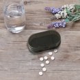 thumbnail image 4 of YAOMOBB Pill Dispenser Transparent Portable Carry on Light Blocking Box for Household Supplies Organization, 4 of 6