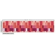 thumbnail image 2 of Peach Sofa Upholstery Fabric by the Yard, Geometrical Design Squares with Various Shapes and Sizes Colorful Image Abstract, Decorative Fabric for DIY & Home Accents, 3 Yards, Purple Coral by Ambesonne, 2 of 4