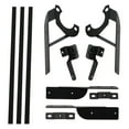 thumbnail image 4 of 4pcs Black Mud Flaps Accessories 2/4 Door No Drilling For Ford Bronco 21 22 23, 4 of 5