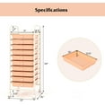 thumbnail image 3 of YYEAN 10 Drawer Rolling Storage Cart Scrapbook Paper Office School 15"D x 13"W x 34"H-Peach Fuzz, 3 of 10