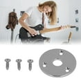 thumbnail image 1 of Guitar Jack Socket Plate,  Look, Easy To Install Guitar Jack Socket Plate With Mounting Screws For Bass, Ukulele, Banjo, Mandolin, 1 of 8