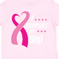 thumbnail image 4 of Inktastic Breast Cancer Awareness I Support My Gigi with Pink Ribbon Boys or Girls Toddler T-Shirt, 4 of 5