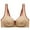 Beige, variant on Nrmvnmi Summer Saving Wireless Bras for Women Wirefree Full Coverage Bralettes No Underwire Comfort Bras Soft Push Up Everyday T Shirt Bras For Moms Gifts