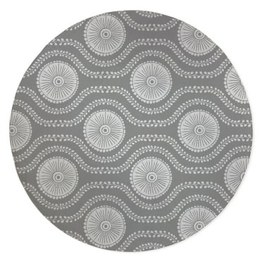 Ophelia Grey Area Rug by Kavka Designs
