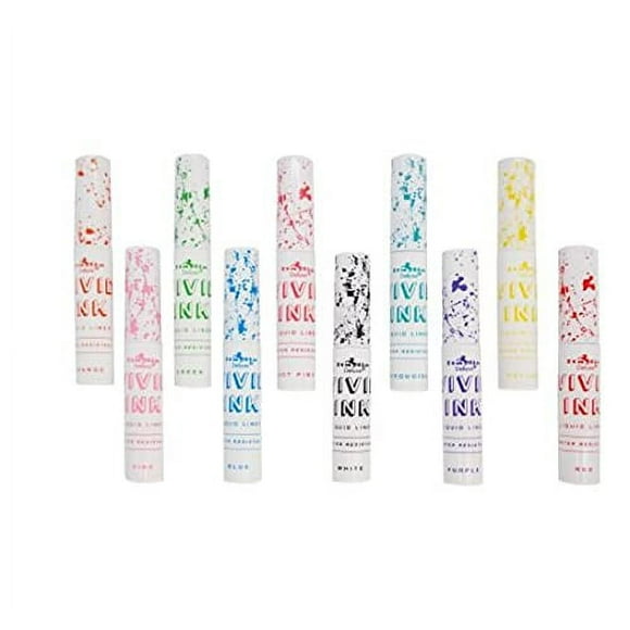 Italia Deluxe Vivid Ink Liquid Liner Set Of 10