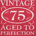 thumbnail image 3 of CafePress - 75Th Birthday Vintage Dark T Shirt - Men's Classic Graphic Cotton T-Shirt, 3 of 4