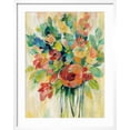 thumbnail image 2 of Art.com Earthy Colors Bouquet I Art Print by Silvia Vassileva, White Frame Wall Art, 23" x 29", 2 of 5