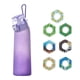 thumbnail image 1 of Botella de 700 ml, juego de botella de agua actualizada con pajita para beber de 7 cápsulas, botella de agua para exteriores, 1 of 8