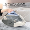 thumbnail image 4 of Yayeee Pillowcase King Size Set of 2 Satin Wrinkle Resistant Pillow Case, Blue Cute Cats, 4 of 7