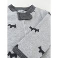 thumbnail image 3 of Honest Baby Clothing Organic Cotton Boy/Girl Long Sleeve Sleep N Play, Newborn to 9 Months, 3 of 4