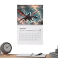 thumbnail image 4 of Calendario Arte Fantasy Cat Dragon Calendar 2025 para Casa Y Oficina, 4 of 9