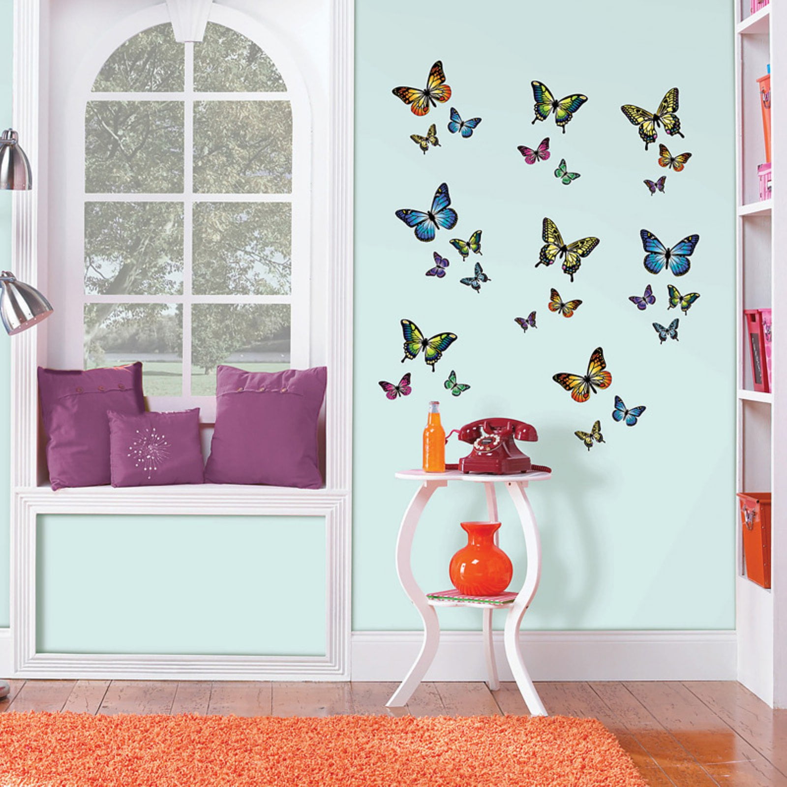 Wall Pops Butterflies (27 Pc) Wall Decals