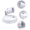 thumbnail image 3 of Spotlight Indoor Mini Accent Light Multifunctional Light USB Charging Lamp LED Spotlight Wireless Spotlight White 8X8X6CM, 3 of 3