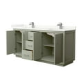thumbnail image 3 of Wyndham Collection Wcf111172d-Qtz-Unsmxx Icon 72" Free Standing Double Basin Vanity Set -, 3 of 7