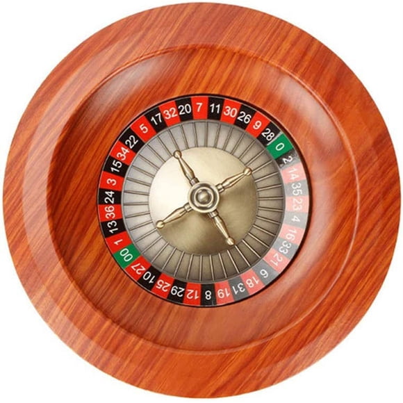 Wooden Roulette Wheel Set, Professional Roulette Wheel European Roulette Wheel, Turntable Leisure Table Games, Perfect For An At-home Game Night Or A Club