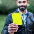 thumbnail image 5 of 4 Sets Referee Cards Set Red And Yellow Cards With Holder Scorebook Pencil For Soccer Volleyball And Football Referees, 5 of 5