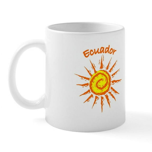 CafePress - Ecuador Mug - 11 oz Ceramic Mug - Novelty Coffee Tea Cup