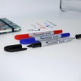 thumbnail image 3 of [Crown] Permanent Twin Tip Markers M, Blue, Bullet Twin Tip, 12 Count, 3 of 6