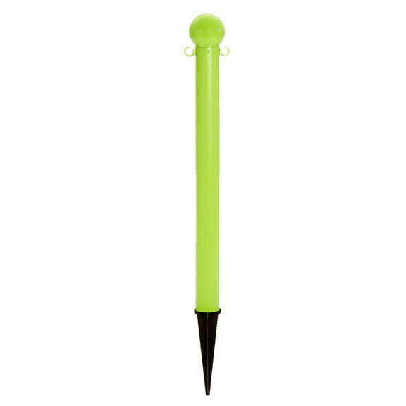 3 Inch Safety Green Heavy Duty Ground Pole