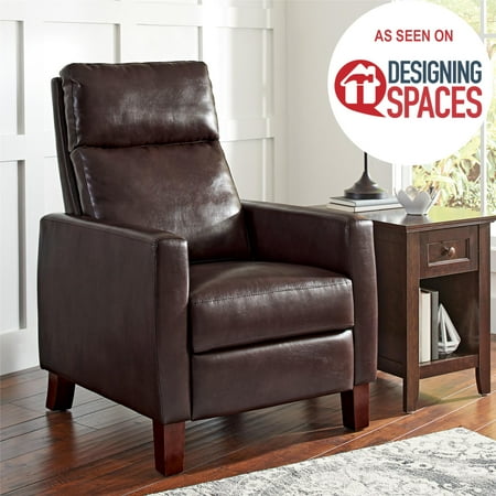 Better Homes and Gardens Adams Pushback Recliner, Rich Brown