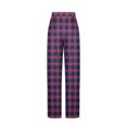 thumbnail image 5 of Soki Women Pajama/Lounge Pants Checkered Printed Drawstring Side Pockets Casual Trousers With Pockets, 5 of 5