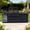 Black, variant on 43-Inch 6-Burner 85000 BTU Deluxe Stainless Steel Gas Outdoor Kitchen Bar Barbecue Island Grill Wine Cooler Compact Refrigerator Rotisserie kit Granite Countertops Stainless steel Sink