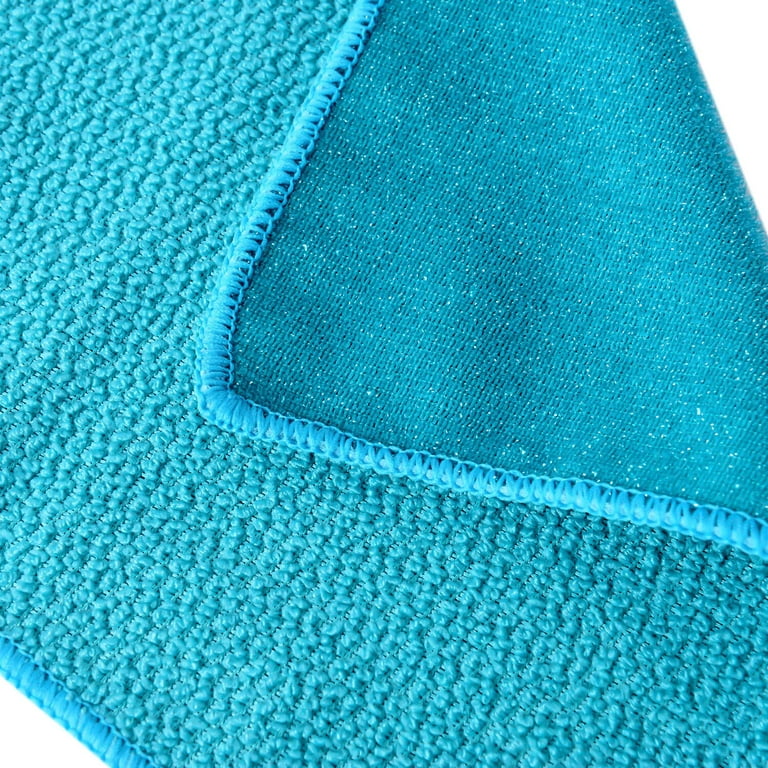 Shop LC Set of 20 Double Microfiber Cleaning Cloth Scratch Fiber Kitchen  Teal Dish Towel Birthday Gifts Christmas Gifts 