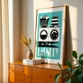 thumbnail image 3 of Retro Laundry Sign - Turquoise, Black and White - Digital Art Modern Art Pop Art Abstract Typography Humor Unframed Wall Art Print 20 x 30 inches, 3 of 69