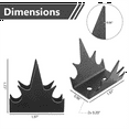 thumbnail image 4 of Intruder Deterrent Fence Wall Spikes 12 Fence Spikes, Anti Climb Hardware, Bird Repellent, 4 of 8