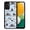 French Bulldog Funny Playful Postures, variant on WIRESTER Shockproof Soft Rubber Cover Case for Samsung Galaxy A13 5G 6.5" 2021, Black White Tuxedo Cat Playful Postures On Pale Aqua Background