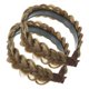 thumbnail image 2 of Multi Color Braid Hair Headband for Women Trendy Statement Hair Accessories Crafted with Plastic and Resin 2pcs, 2 of 4