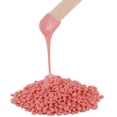 thumbnail image 1 of Granos de cera dura para depilación, 3.3 libras a granel, granos de cera brasileños para cabello grueso, cara, axilas, cejas, espalda, pecho, labios, bikini, cera con 20 barras de cera grandes para mu, 1 of 5