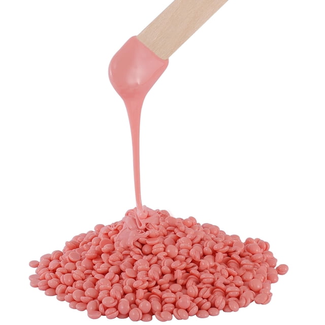 Granos de cera dura para depilación, 3.3 libras a granel, granos de cera brasileños para cabello grueso, cara, axilas, cejas, espalda, pecho, labios, bikini, cera con 20 barras de cera grandes para mu
