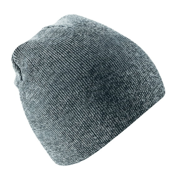 Beechfield Plain Basic Knitted Winter Beanie Hat