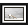 thumbnail image 1 of Endermann, Rolf 14x11 Black Ornate Wood Framed with Double Matting Museum Art Print Titled - On the beach, 1 of 4