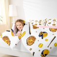 thumbnail image 3 of Manfei Baseball Sport Games Twin Comforter Sets,Cute Stars Print Bedding Set,Pink Reversible,2pcs,1 Comforter and 1 Pillowcase, 3 of 7
