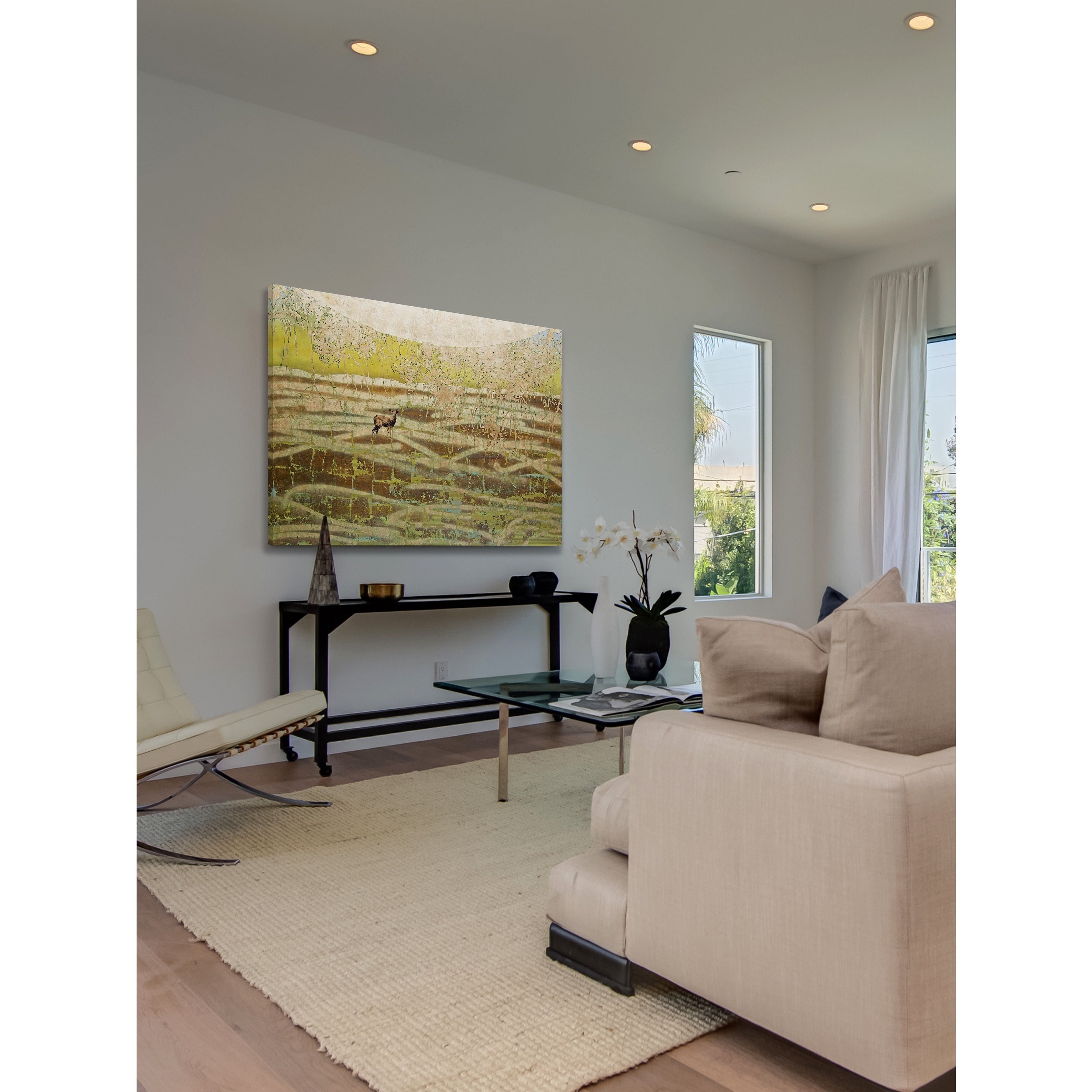 Marmont Hill "Savannah" by Tracy Silva Barbosa Painting Print on Canvas