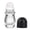 A-267Black, variant on WYanRUI Clear Glass Refillable Roll On Bottle with Metal Roller Ball, Leakproof Travel Empty Container for Practical Oil Aromatherapy Perfume Body Massage Liquid Storage
