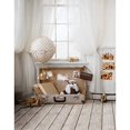 thumbnail image 1 of YUSDECOR 5x7ft Toy Doll Decorations Airplane Photography Studio Backdrop Background, 1 of 2
